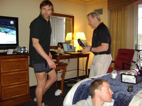 Valri trying out new insoles