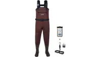 HISEA Neoprene Chest Waders, Cleated Bootfoot
