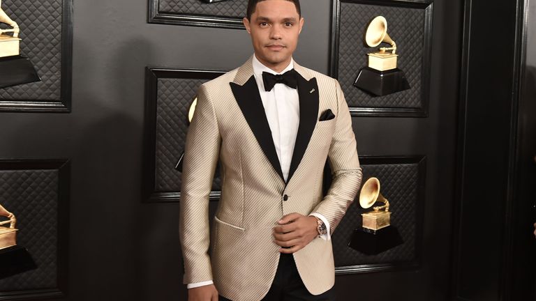 Trevor Noah attends the 62nd Annual Grammy Awards at Staples Center on January 26, 2020 in Los Angeles, CA.