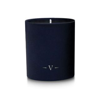 british expedition candle with navy coloured