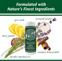 Natural Shoe Deodorizer Powder, Foot Sense $12(£11.90) | Amazon