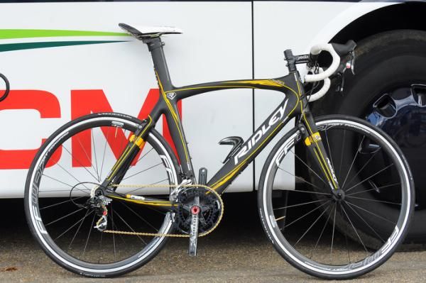 One of the Ridley steeds that will carry Vacansoleil-DCM around France.