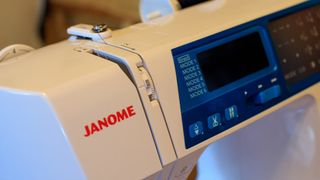 A close photo of the Janome 5270