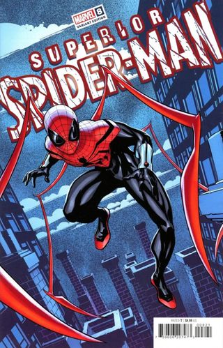 Variant cover art for Superior Spider-Man #8.