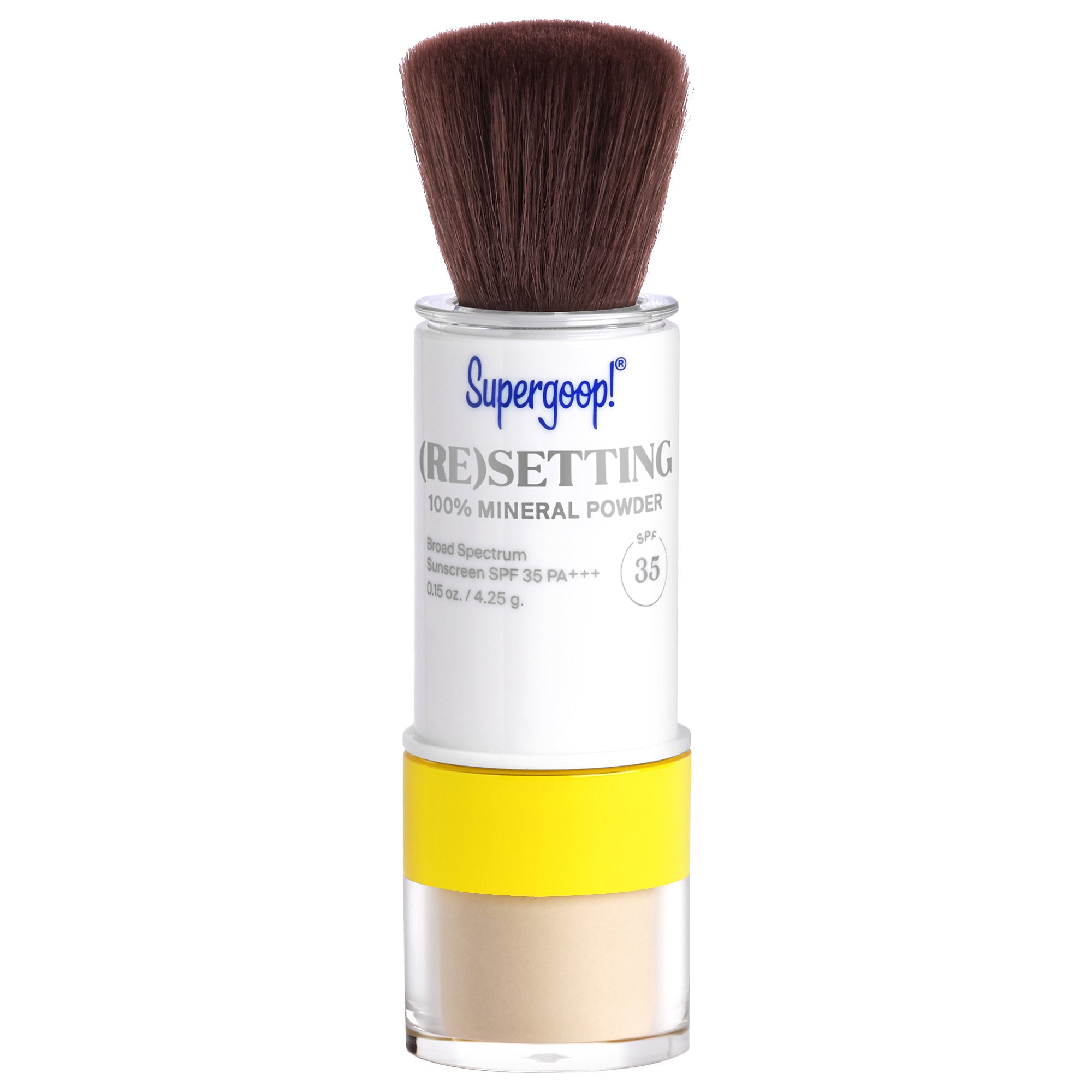 100% Mineral (re)setting Powder Face Sunscreen Spf 35 - Translucent