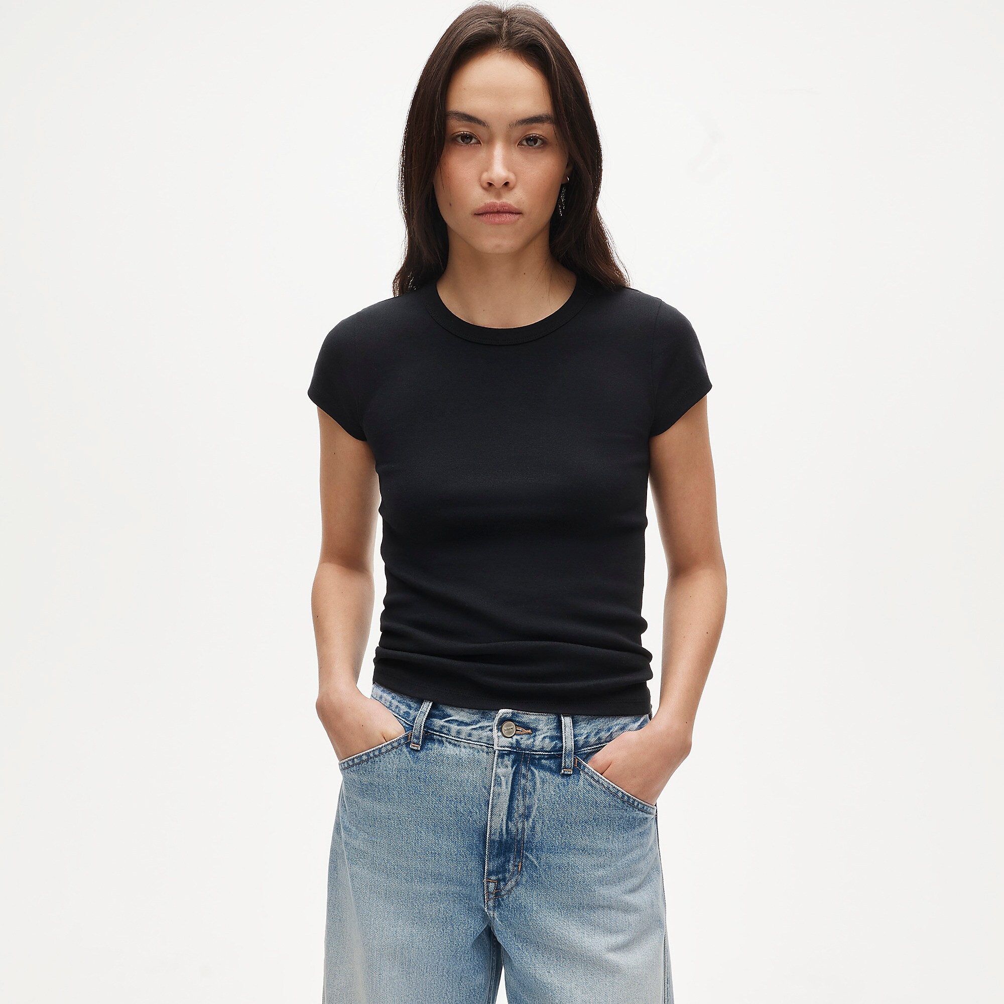 J.Crew, Perfect-Fit Crewneck T-Shirt in Stripe