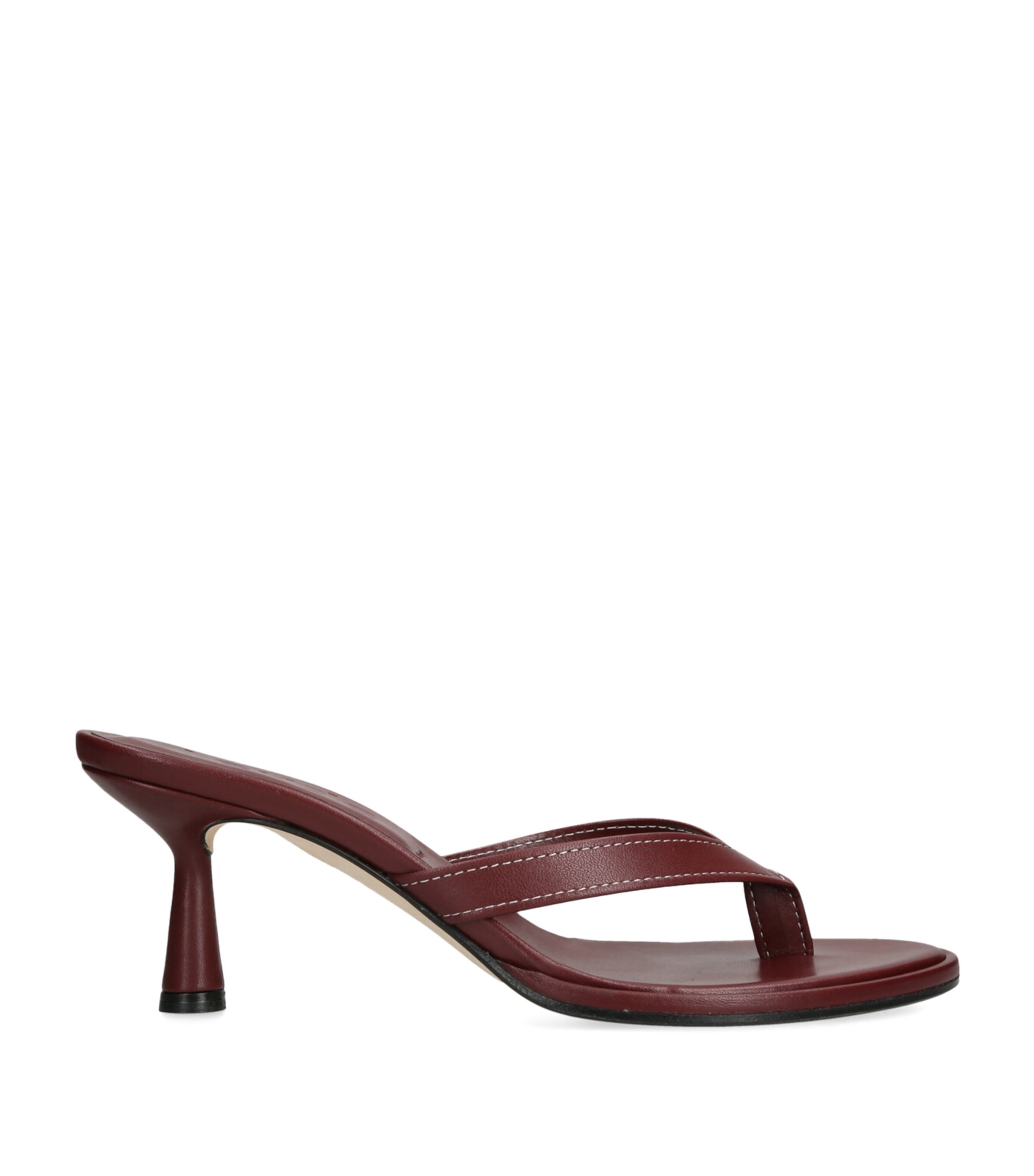 Leather Daphne Heeled Sandals 75