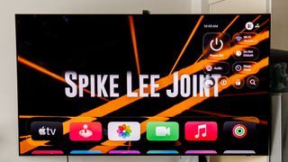 Apple tvOS 26 on Samsung OLED TV