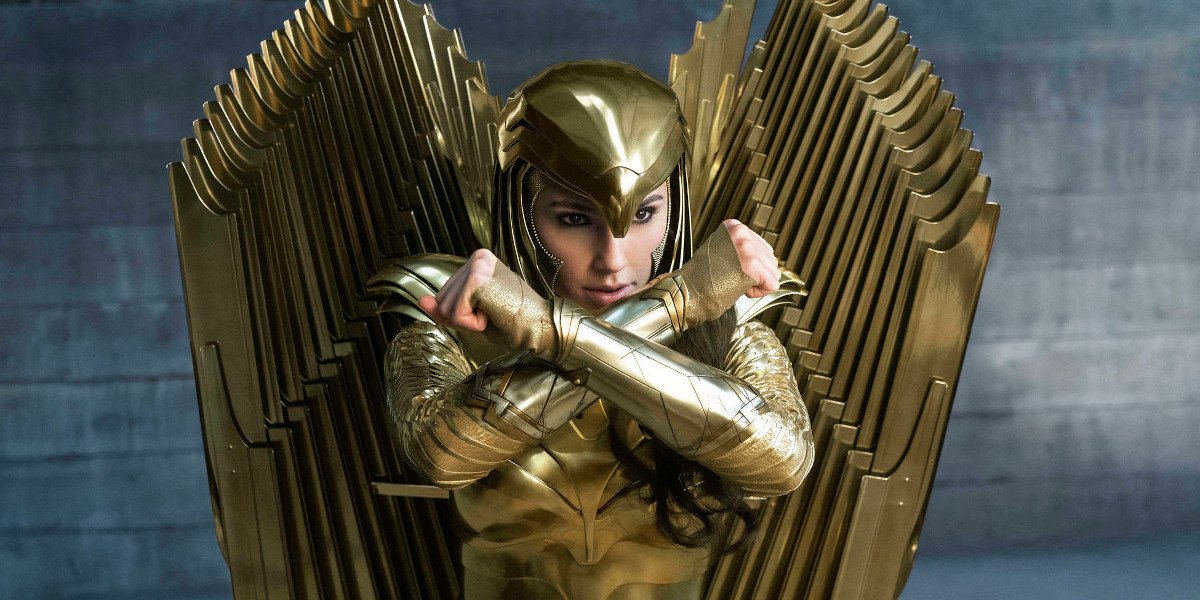 Wonder Woman 1984 Diana in Golden Eagle armor