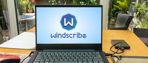 Windscribe on a PC screen