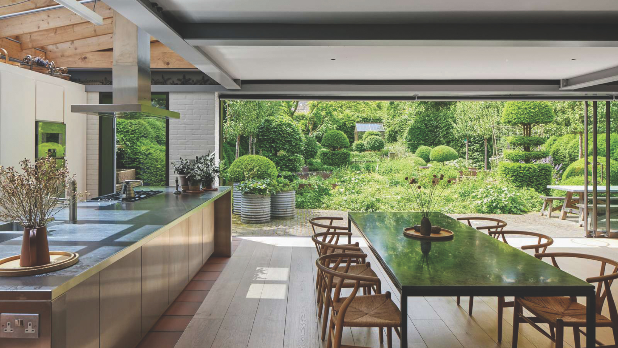 Modernised house with productive gardens