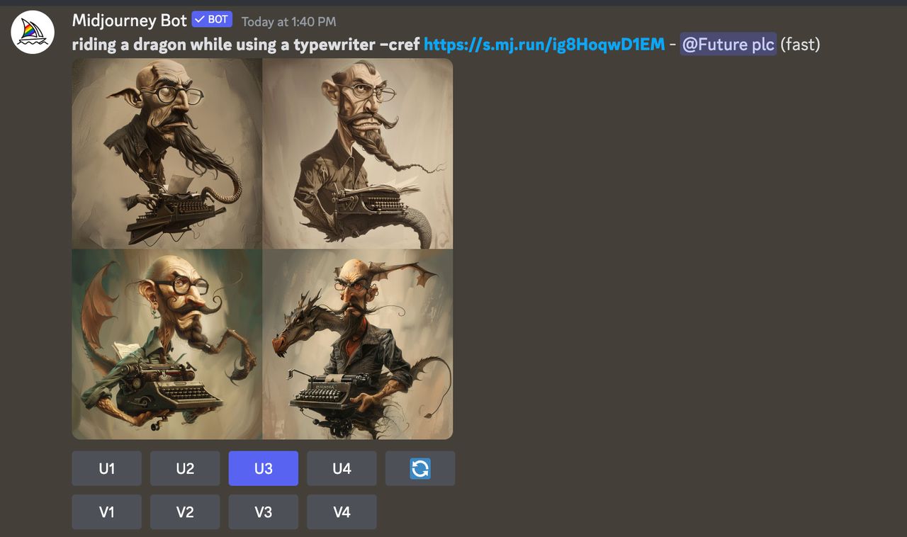 Midjourney AI character creation