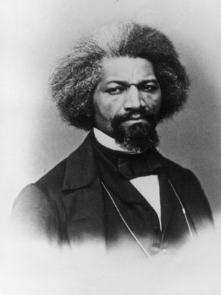 Abolitionist Frederick Douglass circa 1855