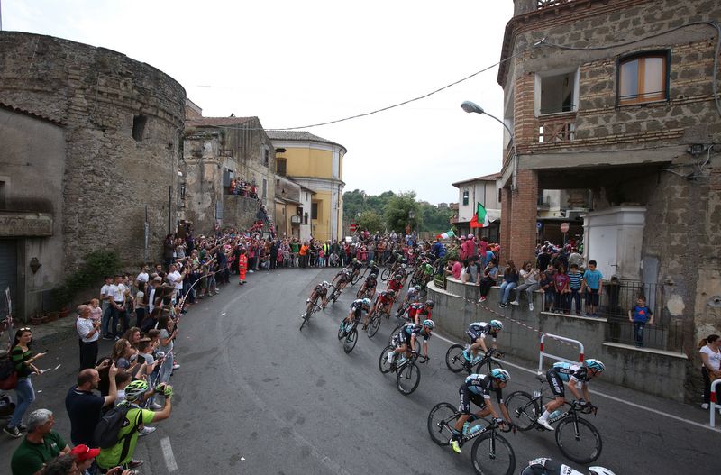 The race in full swing