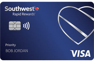 a picture of the Southwest Rapid Rewards Priority credit card