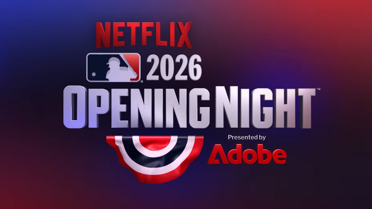 Netflix 2026 MLB Opening Night Logo