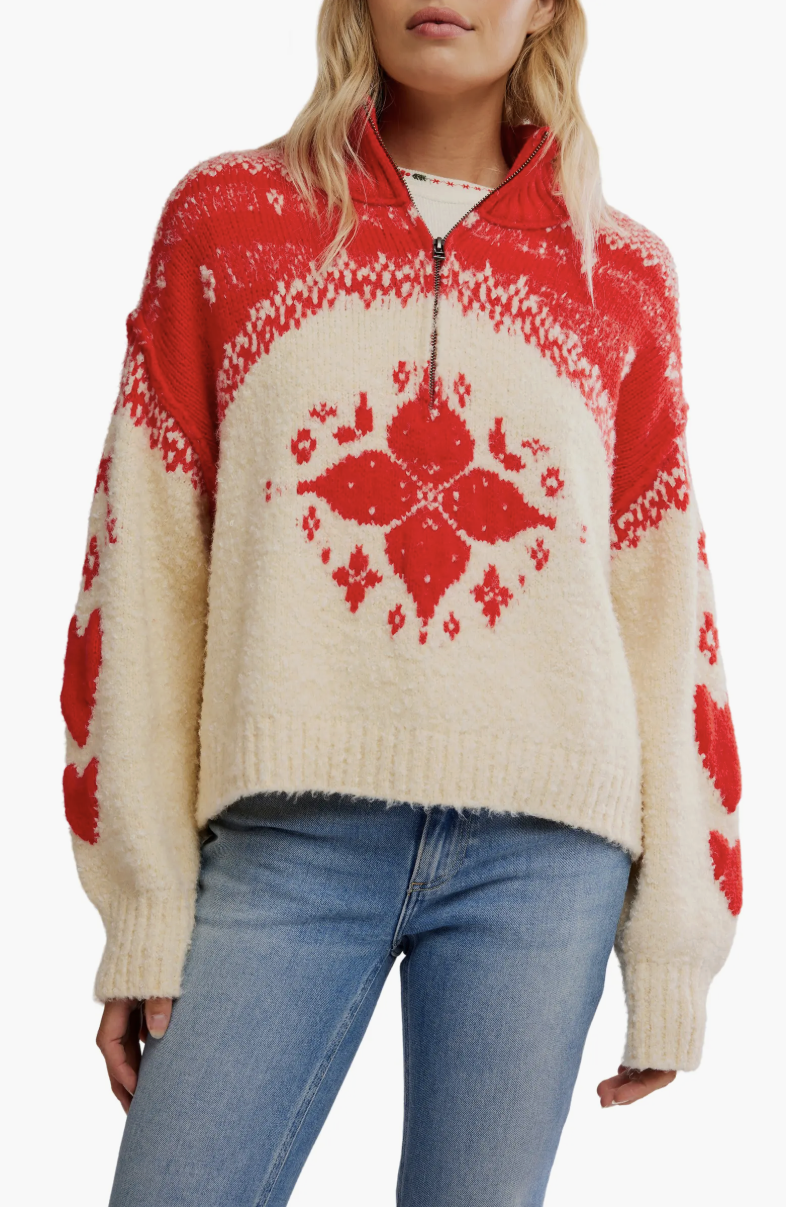 Free People, Mythical Half Zip Pullover