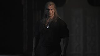 Henry Cavill como Geralt de Rivia en la temporada 2 de The Witcher