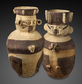 Mummies in the Chancay culture found in present-day Peru were often buried with pots filled with "chicha," or beer made from corn. The Chancay would often refill food and drink offerings for their loved ones.