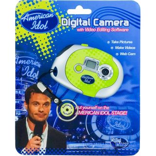 American Idol Digital Camera, in packaging, against a white background