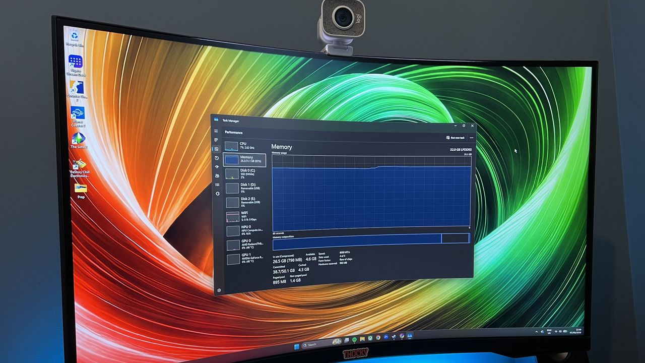 Funny that, Microsoft no longer recommends 32GB RAM for gaming laptops