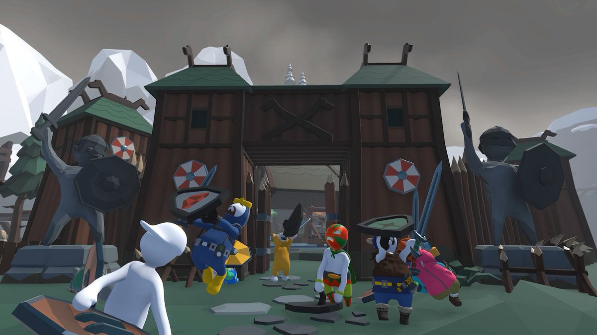 Human Fall Flat, which is bizarrely one of the best-selling games of all time, gets a Viking-themed map featuring Dave the Diver for some reason