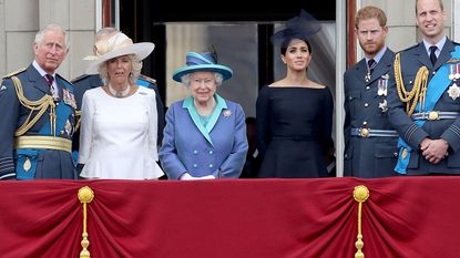 Members Of The Royal Family Attend Events To Mark The Centenary Of The RAF