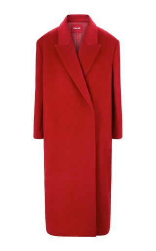 Serge Oversized Wool Crepe Coat