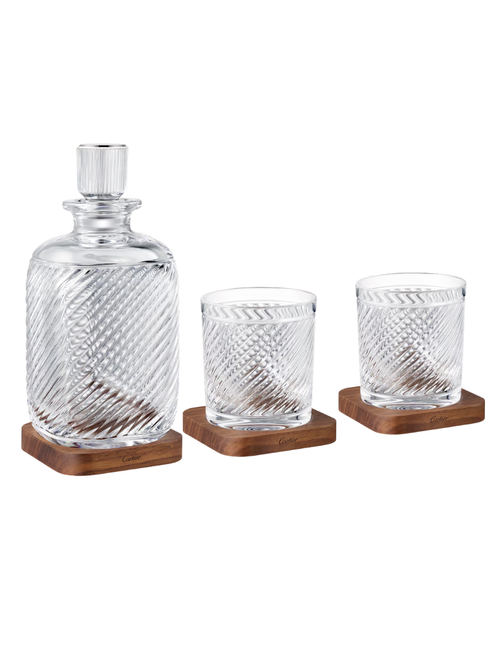 Santos de Cartier Decanter & Glasses