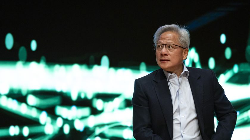 Jensen Huang, NVIDIA founder and CEO, has a Q&amp;A session at a press conference during the APEC CEO summit on October 31, 2025 in Gyeongju, South Korea.