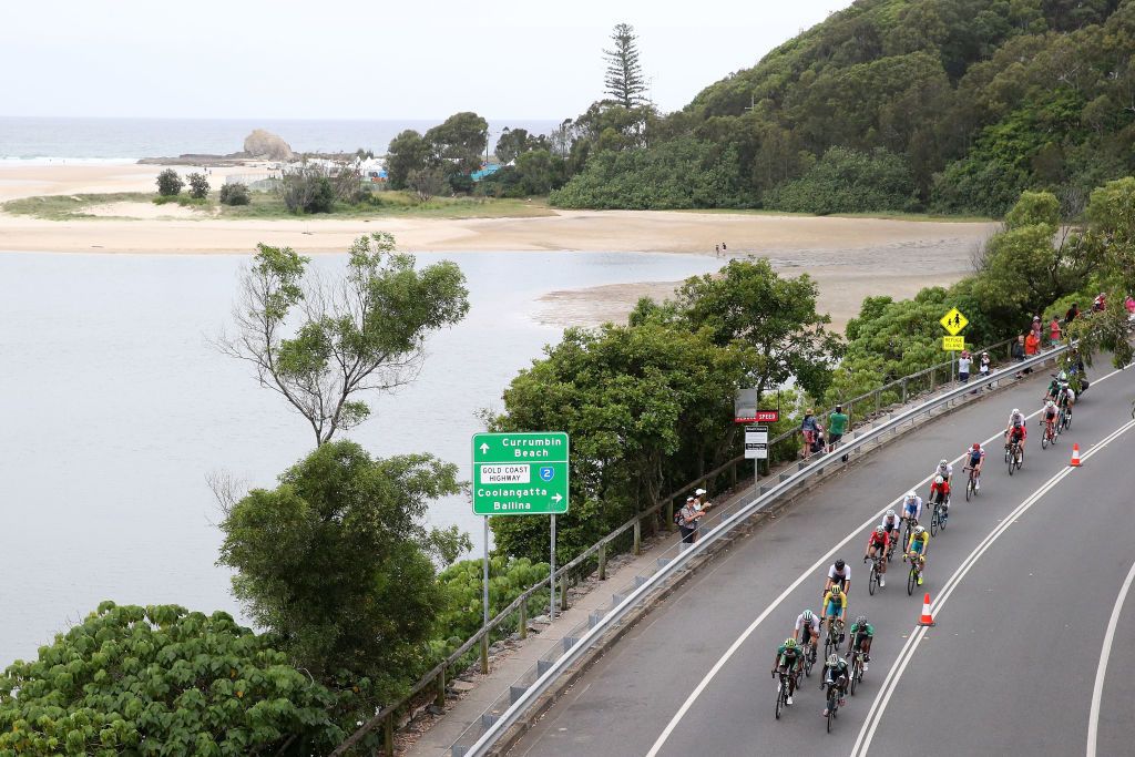 The race was taking place on Australia's Gold Coast