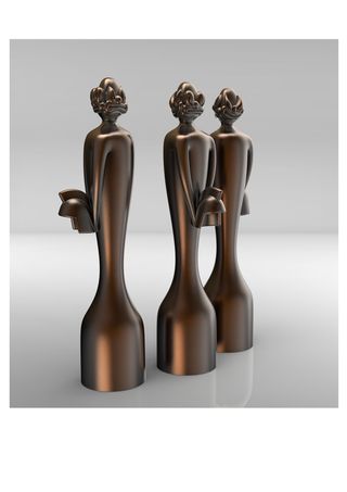 Brit Awards 2023 trophy by Slawn