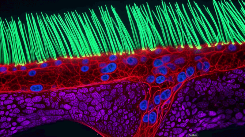 Nikon Small World in Motion video showing abnormal beating of airway cilia in a child with primary ciliary dyskinesia (PCD)