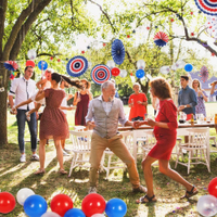 38-Piece Patriotic Party Supplies l Was $19.99, Now $17.89, at Amazon