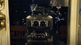 A camera capable of capturing Apple Immersive Video as seen in the 'Submerged' teaser trailer.