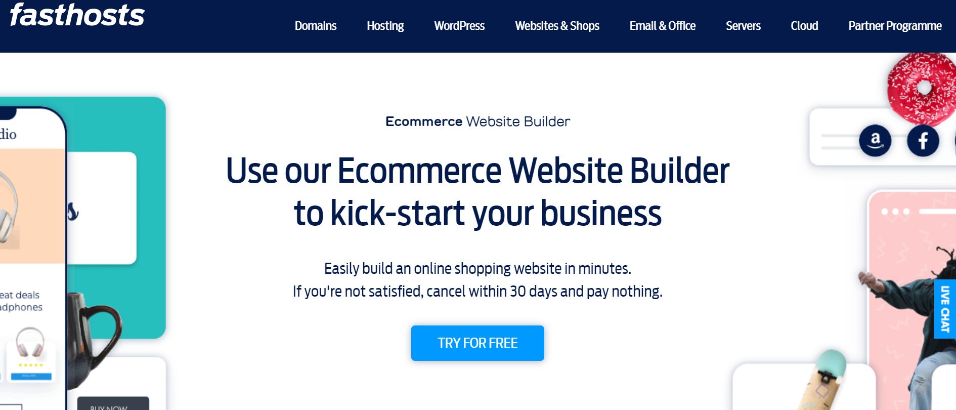 Fasthosts ecommerce website builder review | TechRadar