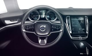 The main feature of the dash is a large touchscreen in car.