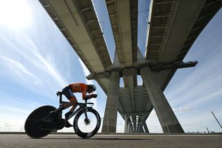 Road World Championships: Ryan Gal astonishes with under-23 men's time trial gold in Montreal