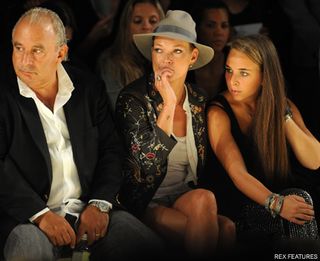 Philip Green, Kate Moss and Chloe Green - Kate Moss to split with Topshop - Fashion - Celebrity - Marie Claire