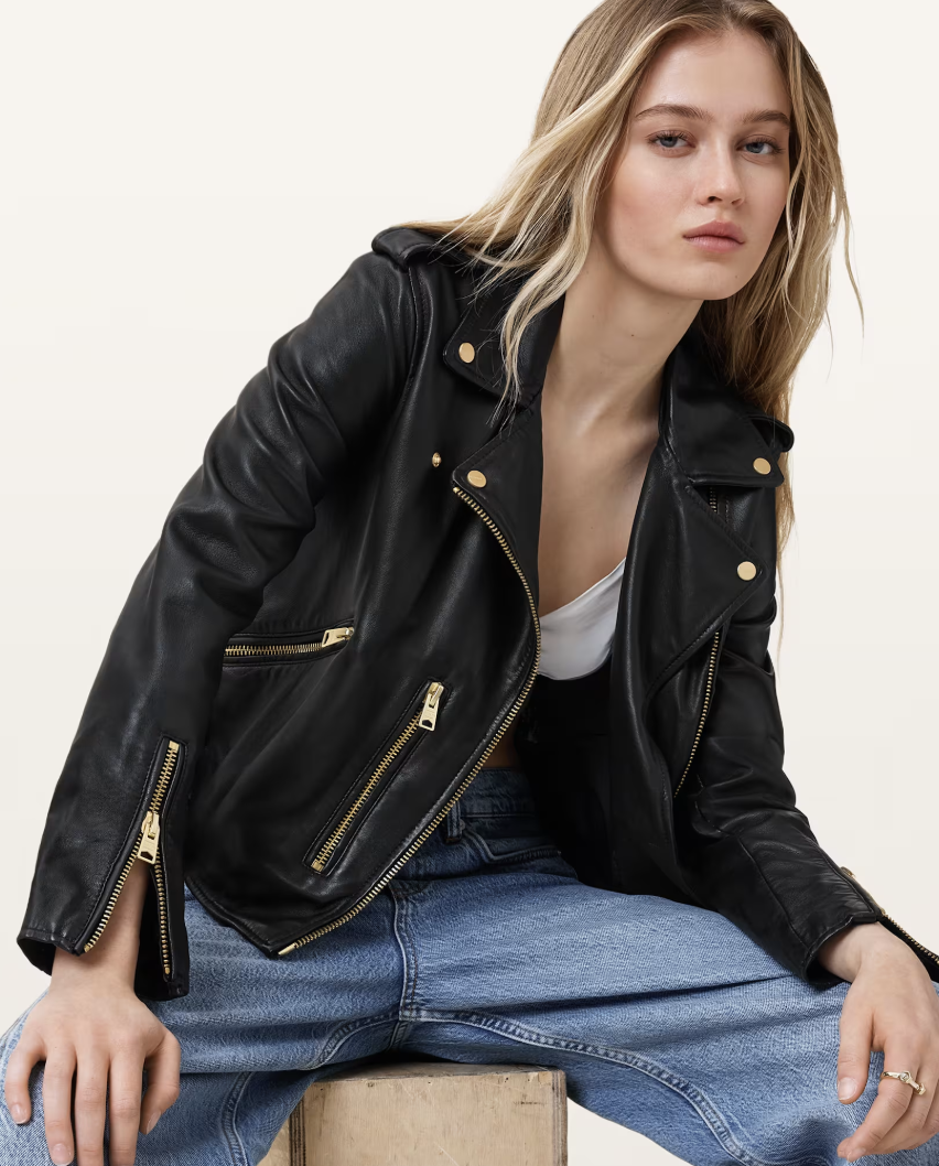 Allsaints, Balfern Leather Biker Jacket