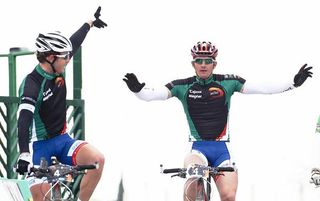 Kristian Hynek and Pavel Boudny (Ceska Sporitelna -Specialized) win the first Andalucia Bike Race