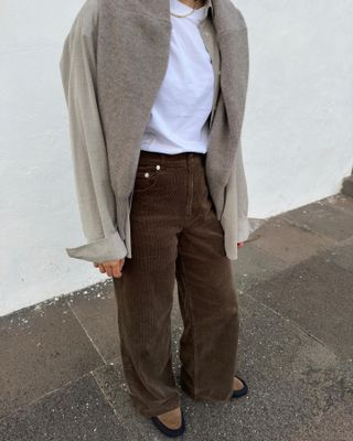 brown trouser trend