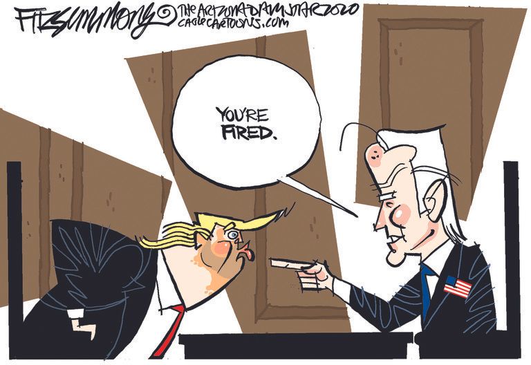 Political Cartoon U.S. Trump Biden 2020&amp;amp;nbsp;&amp;amp;nbsp;