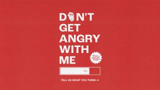 The Rolling Stones - Don't Be Angry With Me website screengrab