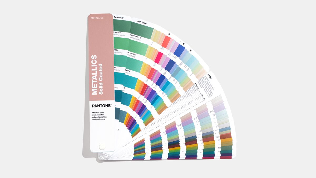 Pantone metallics guide