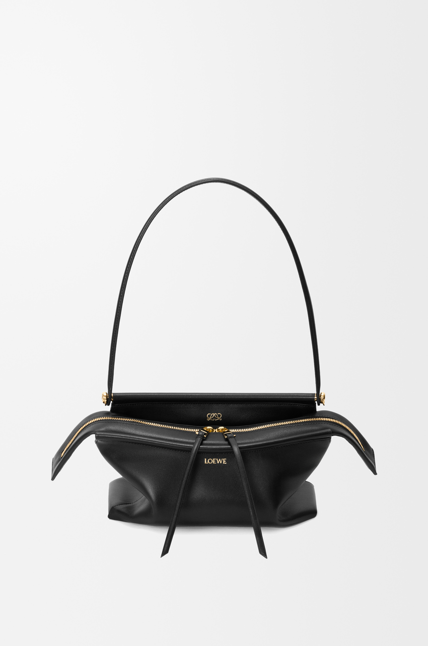 Loewe, Small Whisker bag in glazed calfskin