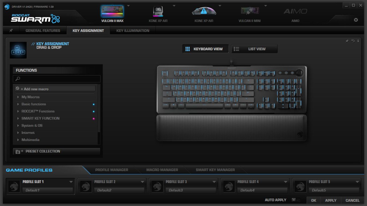 Roccat Vulcan II Max Swarm
