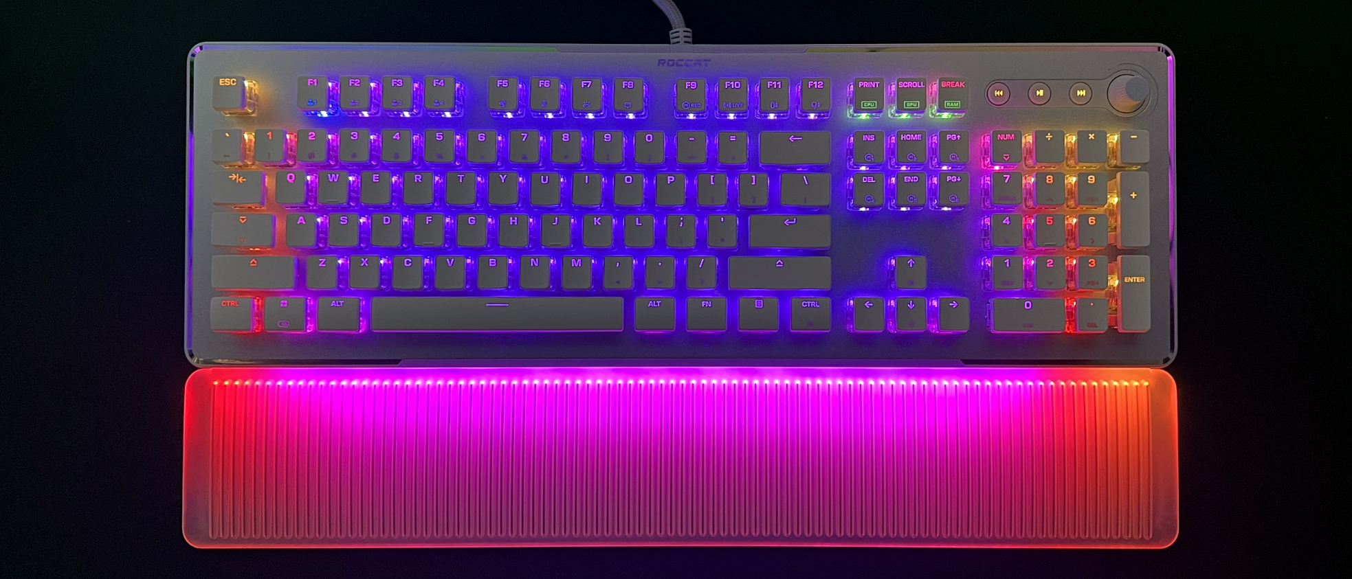 Best Looking Gaming Keyboard: Roccat Vulcan II Max