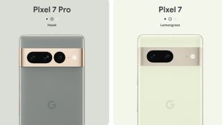 Imágenes oficiales del Pixel 7 y del Pixel 7 Pro