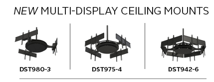 Peerless-AV&#039;s Multi-Display Mounts